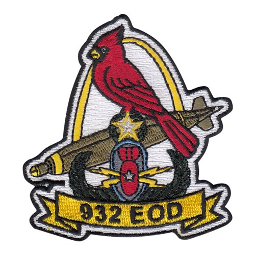 932 EOD Scott AFB U.S. Air Force Custom Patches