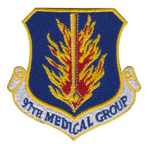 97 MDG Altus AFB U.S. Air Force Custom Patches