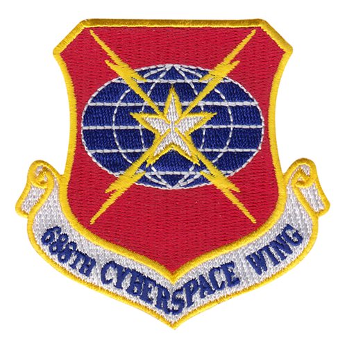 688 CW Lackland AFB U.S. Air Force Custom Patches