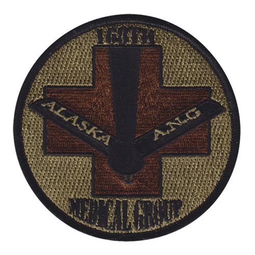 168 MDG ANG Alaska Air National Guard U.S. Air Force Custom Patches