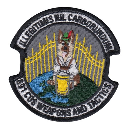 691 COS Ramstein AB U.S. Air Force Custom Patches