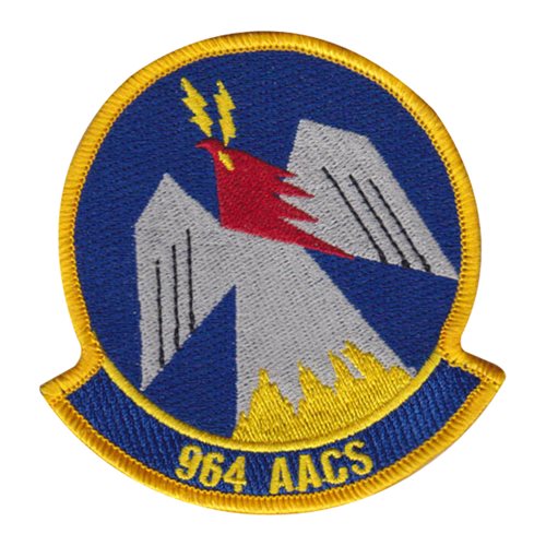 964 AACS Tinker AFB, OK U.S. Air Force Custom Patches