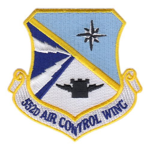 552 ACW Tinker AFB, OK U.S. Air Force Custom Patches