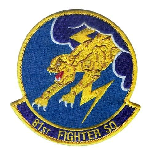 81 FS Moody AFB, GA U.S. Air Force Custom Patches