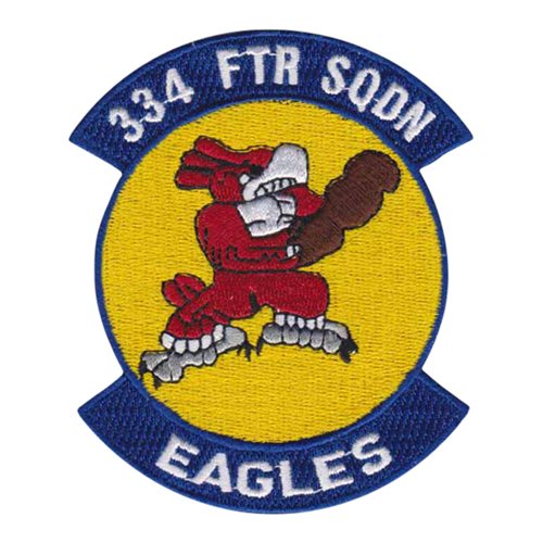 334 FS Seymour Johnson AFB U.S. Air Force Custom Patches