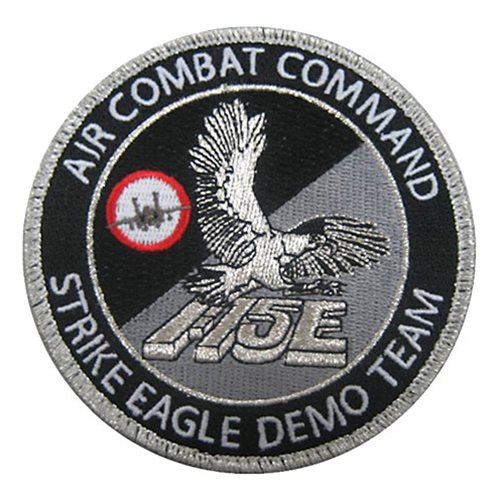 F-15E Demo Team Seymour Johnson AFB U.S. Air Force Custom Patches