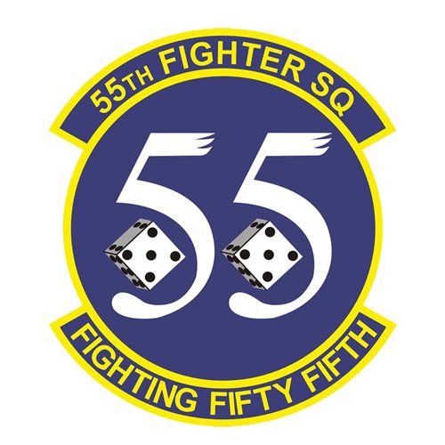 55 FS Shaw AFB, SC U.S. Air Force Custom Patches