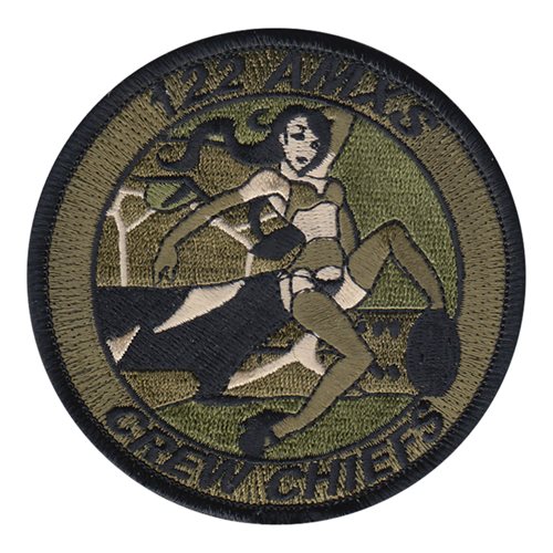 122 AMXS ANG Indiana Air National Guard U.S. Air Force Custom Patches