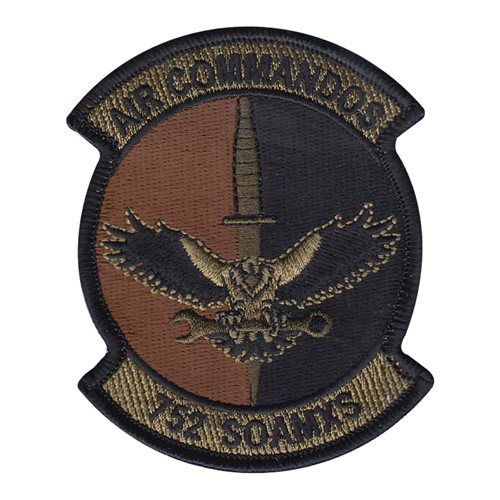 752 SOAMXS RAF Mildenhall U.S. Air Force Custom Patches