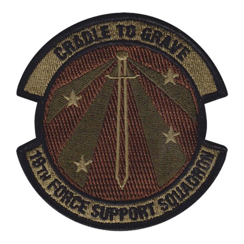 19 FSS Little Rock AFB, AR U.S. Air Force Custom Patches