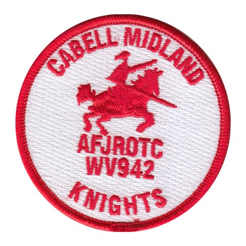 AFJROTC WV-942 Cabell Midland High School High School JROTC Custom Patches