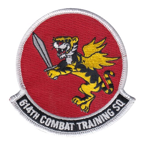 614 CTS Vandenberg AFB, CA U.S. Air Force Custom Patches