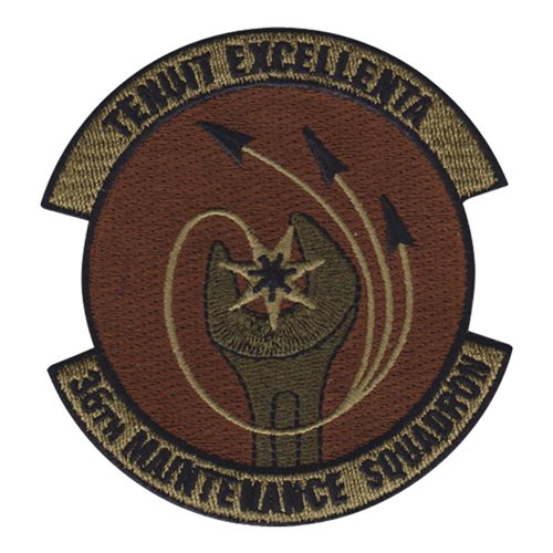 36 MXS Custom Patches 36th Maintenance Squadron Patches