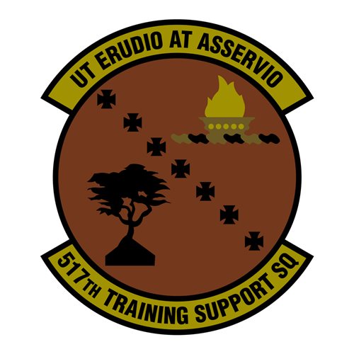 517 TRSS Goodfellow AFB U.S. Air Force Custom Patches