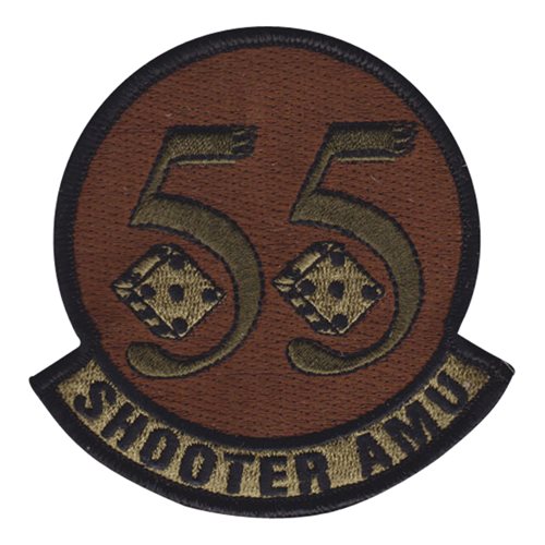 55 AMU Shaw AFB, SC U.S. Air Force Custom Patches