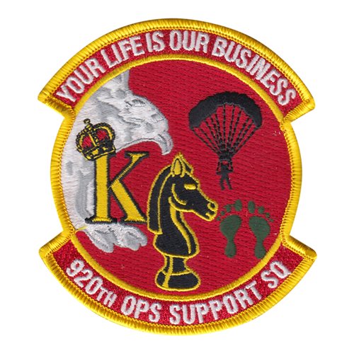 920 OSS Patrick SFB U.S. Air Force Custom Patches