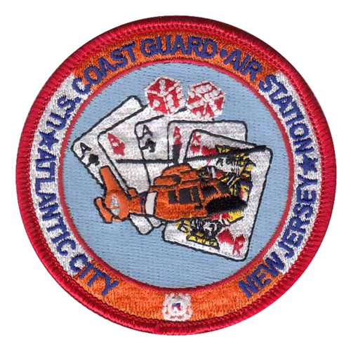 CGAS Atlantic City U.S. Coast Guard Custom Patches