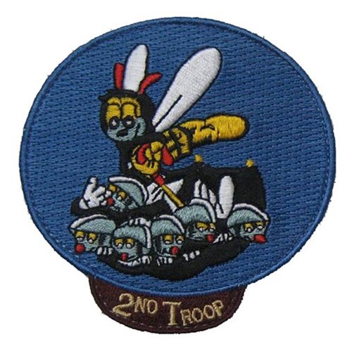 2 AS Pope Field U.S. Air Force Custom Patches