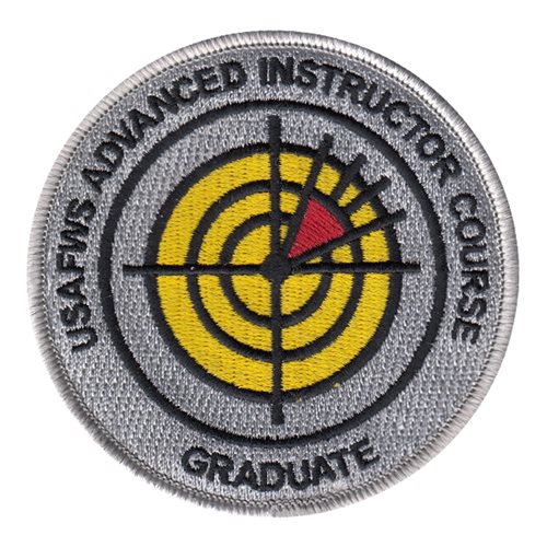 Advanced Instructor Course Patches Nellis AFB U.S. Air Force Custom Patches