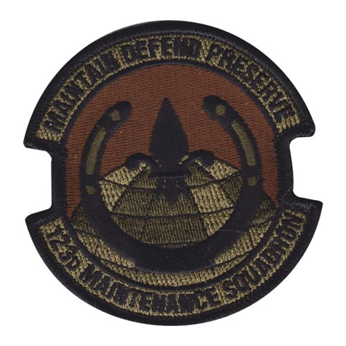 123 MXS ANG Kentucky Air National Guard U.S. Air Force Custom Patches