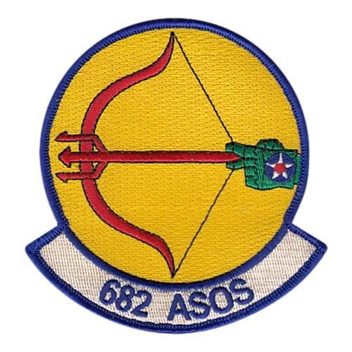 682 ASOS Pope Field U.S. Air Force Custom Patches