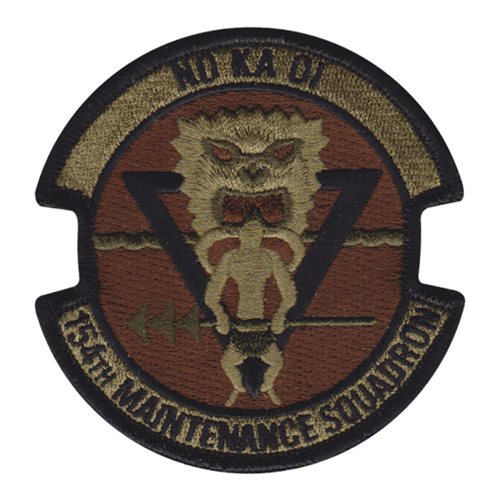 154 MXS ANG Hawaii Air National Guard U.S. Air Force Custom Patches