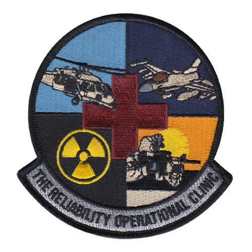 31 AMDS Aviano AB U.S. Air Force Custom Patches