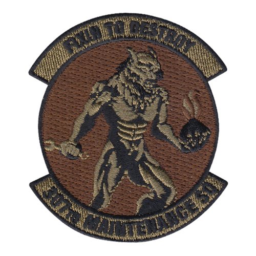 307 MXS Custom Patches 307th Maintenance Squadron Patches