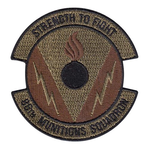 86 MUNS Ramstein AB U.S. Air Force Custom Patches