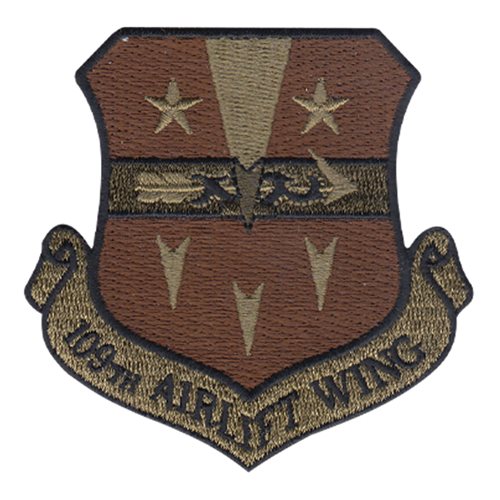 109 AW ANG New York Air National Guard U.S. Air Force Custom Patches