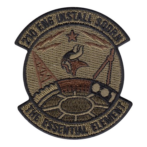 210 EIS ANG Minnesota Air National Guard U.S. Air Force Custom Patches