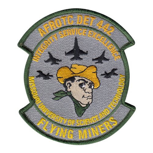 AFROTC Det 442 Missouri University of Science and Technology Air Force ROTC ROTC and College Patches Custom Patches