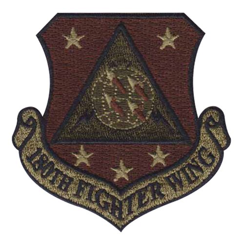 180 FW ANG Ohio Air National Guard U.S. Air Force Custom Patches
