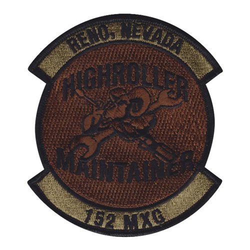 152 MXG ANG Nevada Air National Guard U.S. Air Force Custom Patches