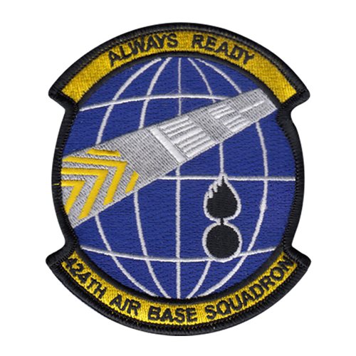 424 ABS RAF Welford U.S. Air Force Custom Patches