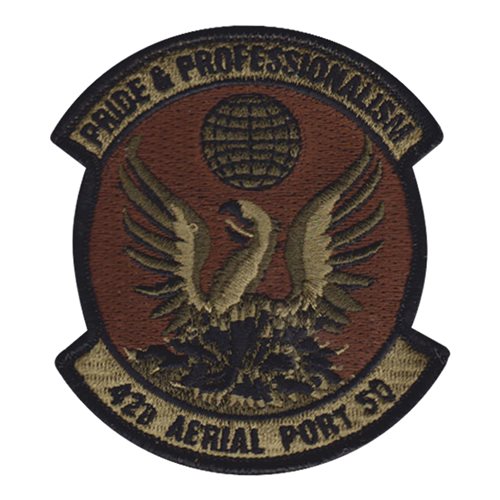 42 APS Westover ARB U.S. Air Force Custom Patches