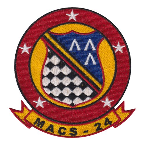 MACS-24 NAS Fort Worth U.S. Navy Custom Patches