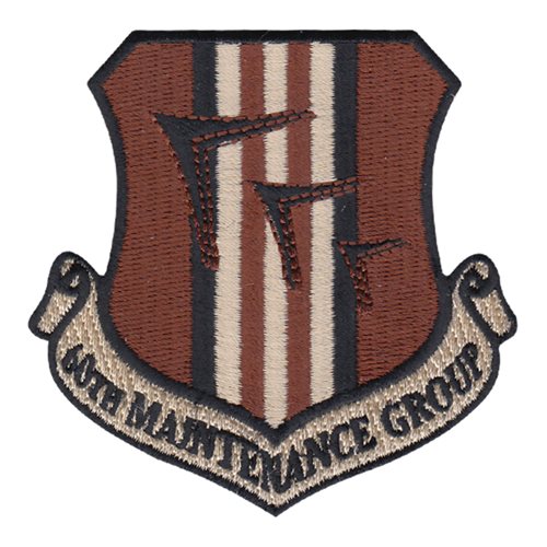 60 MXG Travis AFB U.S. Air Force Custom Patches