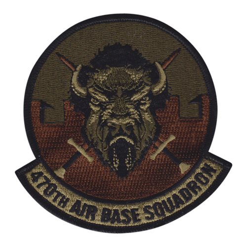 470 ABS Spangdahlem AB U.S. Air Force Custom Patches