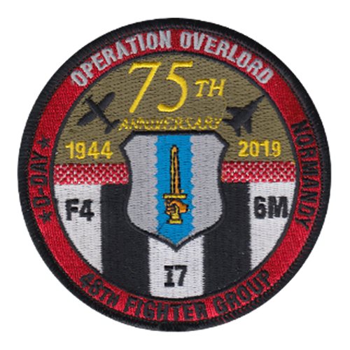 48 OG RAF Lakenheath, UK U.S. Air Force Custom Patches