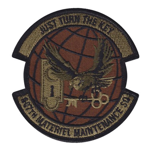 607 MMS Osan AB, ROK U.S. Air Force Custom Patches