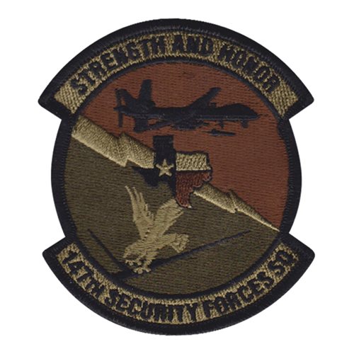 147 SFS ANG Texas Air National Guard U.S. Air Force Custom Patches