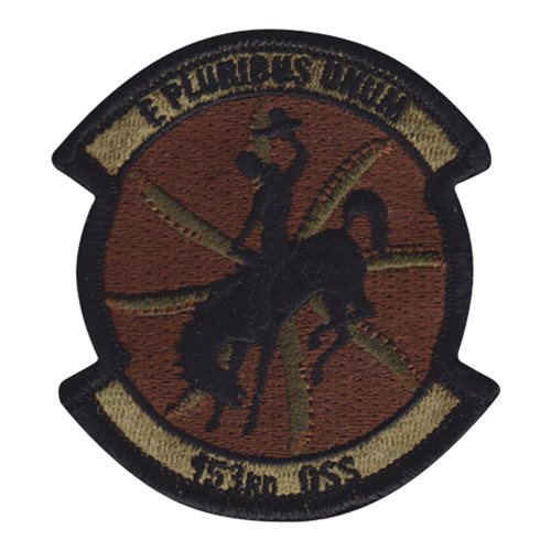 153 OSS ANG Wyoming Air National Guard U.S. Air Force Custom Patches