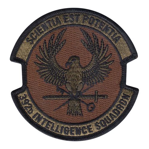 392 IS Hickam AFB, HI U.S. Air Force Custom Patches