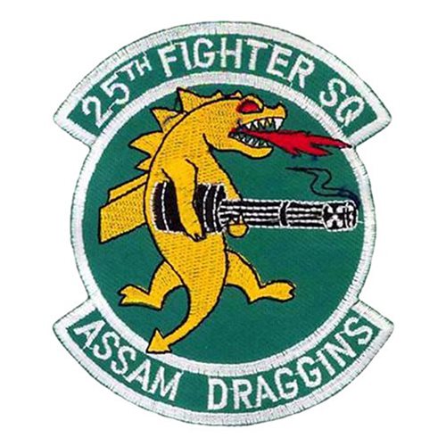 25 FS Osan AB, ROK U.S. Air Force Custom Patches