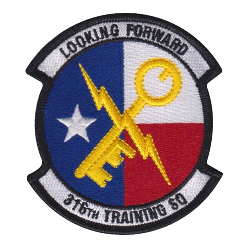 316 TRS Goodfellow AFB U.S. Air Force Custom Patches