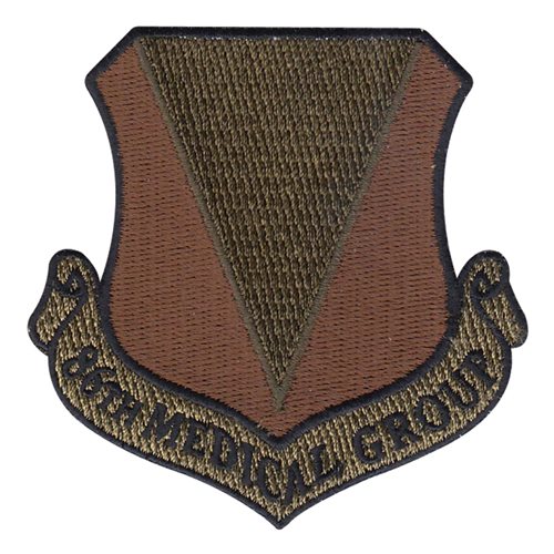 86 MDG Ramstein AB U.S. Air Force Custom Patches