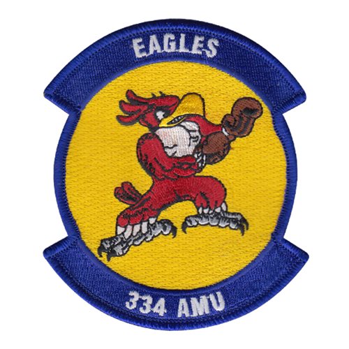 334 AMU Seymour Johnson AFB U.S. Air Force Custom Patches