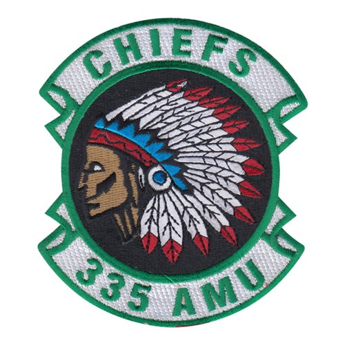 335 AMU Seymour Johnson AFB U.S. Air Force Custom Patches
