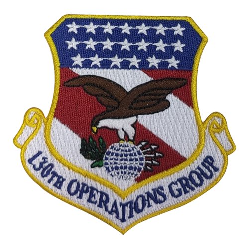 130 OG ANG West Virginia Air National Guard U.S. Air Force Custom Patches
